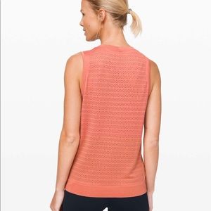 🍋Lululemon Breeze by Muscle Tank 11- copper clay